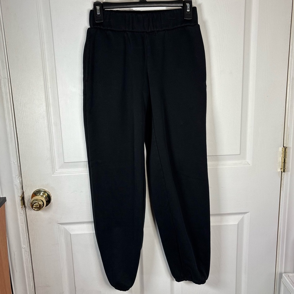 Juicy Couture Women's Solid Black Jogger Women’s XS Pockets Y2K Lounge Athletic